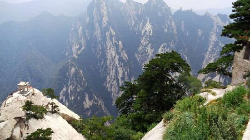 Вершина горы Хуашань