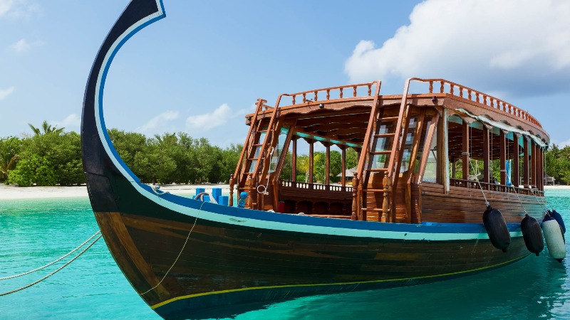 Лодка Дони Мальдивы