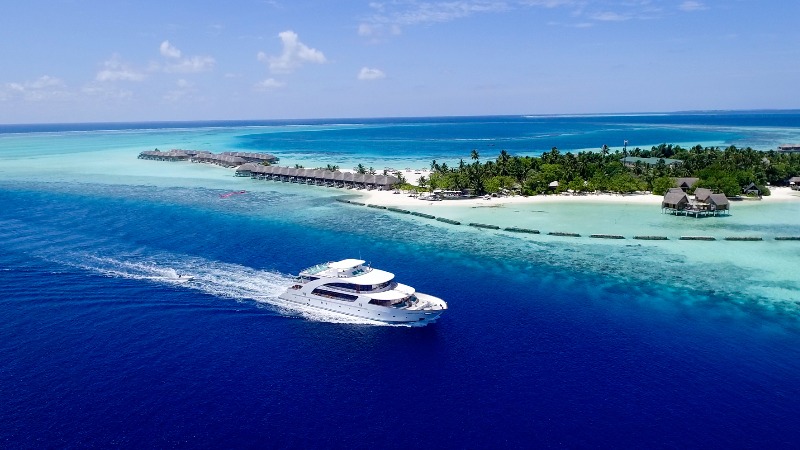 Фото Мальдивы и лайнер