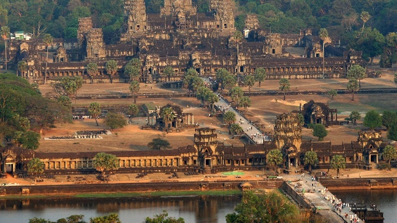 Камбоджа город Ангкор
